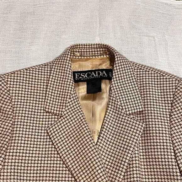 ESCADA Double Chest Oversized Blazer - Picture 2 of 4